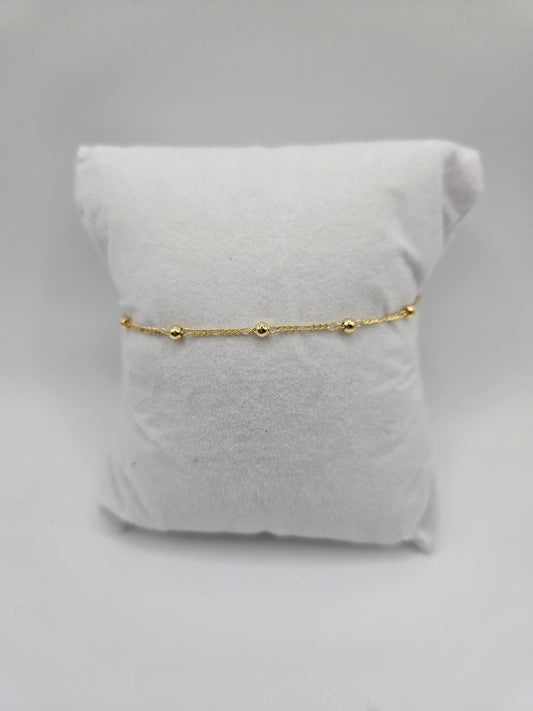 18K Gold Filled Decade Bracelet