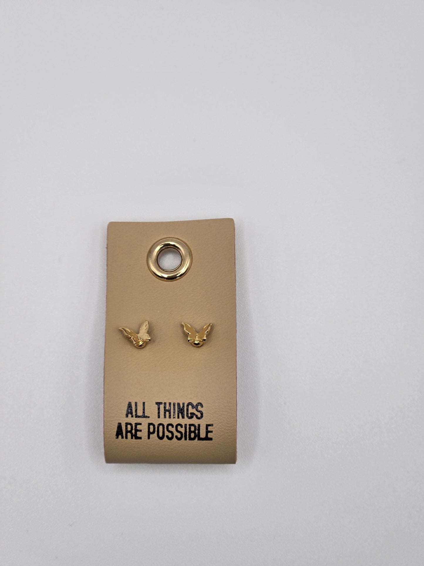 Mini Butterfly Earrings