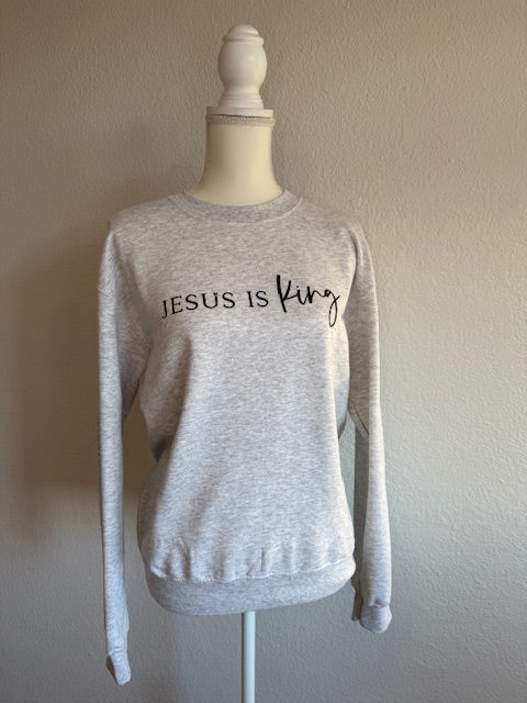 Jesus Is King Crewneck