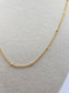 18K Gold Filled Dainty Bead Necklace